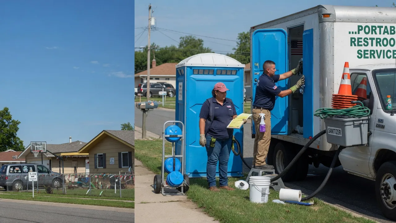Portable Toilet Rental in Linn, KS near me